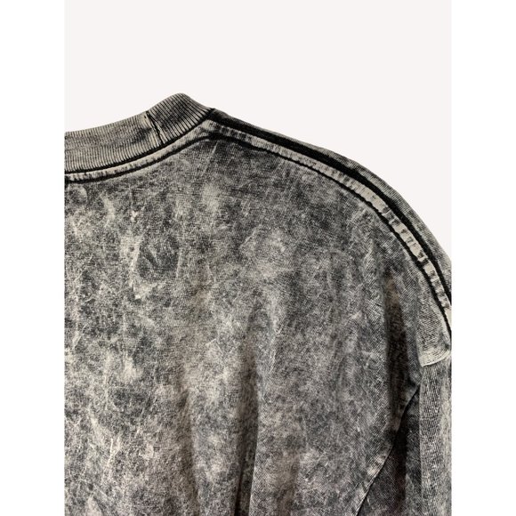 VTG The Hammer T Shirt Mens Acid Wash Tee Size XL Y2K Ash Black Gray - Picture 8 of 13